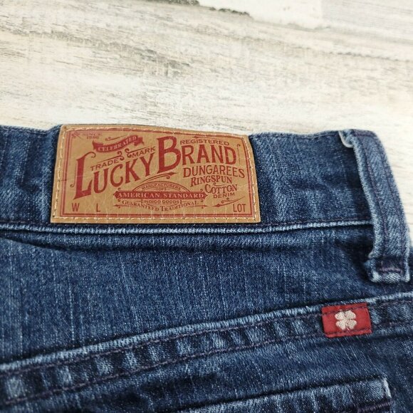Lucky Brand Bootcut Blue Denim Jeans Pants Size 4/27 (30x31.5) EUC - Picture 9 of 9
